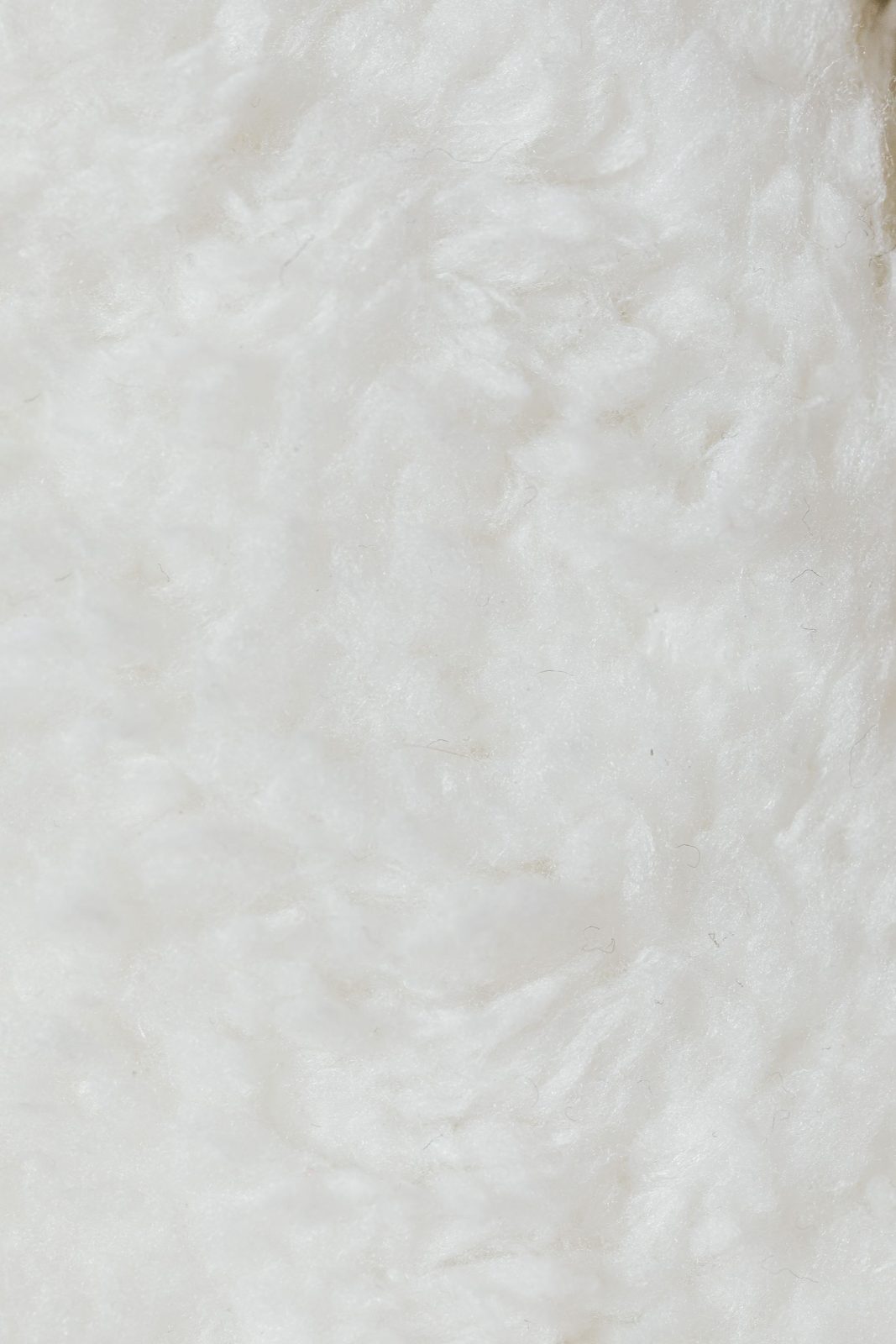 Close-up of soft brushed fleece fabric texture