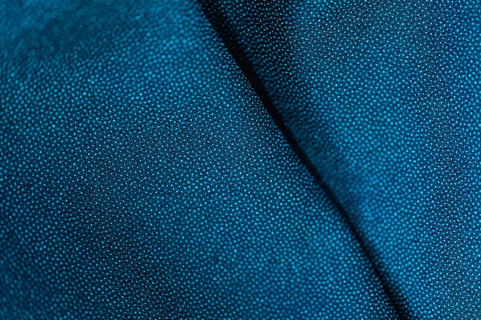 Close-up of smooth polyester jersey knit fabric